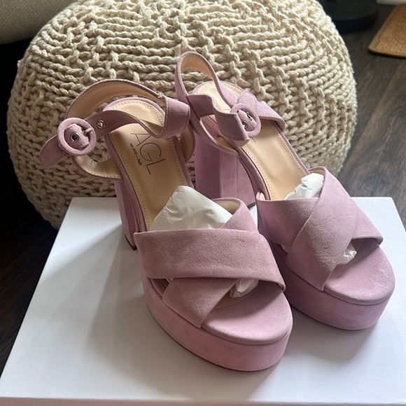 AGL PAM SANDAL IN LIATRIS